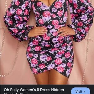 Oh Polly Floral Mini Dress